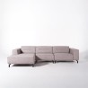 5-Sitzer-Ecksofa aus Stoff mit Recamiere links - Zoya