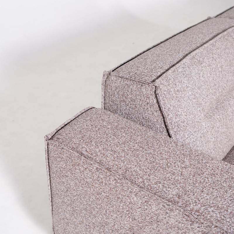 5-Sitzer-Ecksofa aus Stoff mit Recamiere links - Zoya