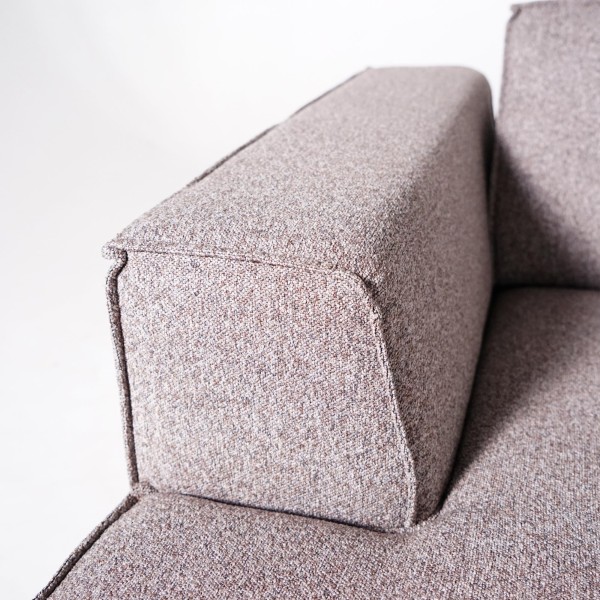 5-Sitzer-Ecksofa aus Stoff mit Recamiere links - Zoya