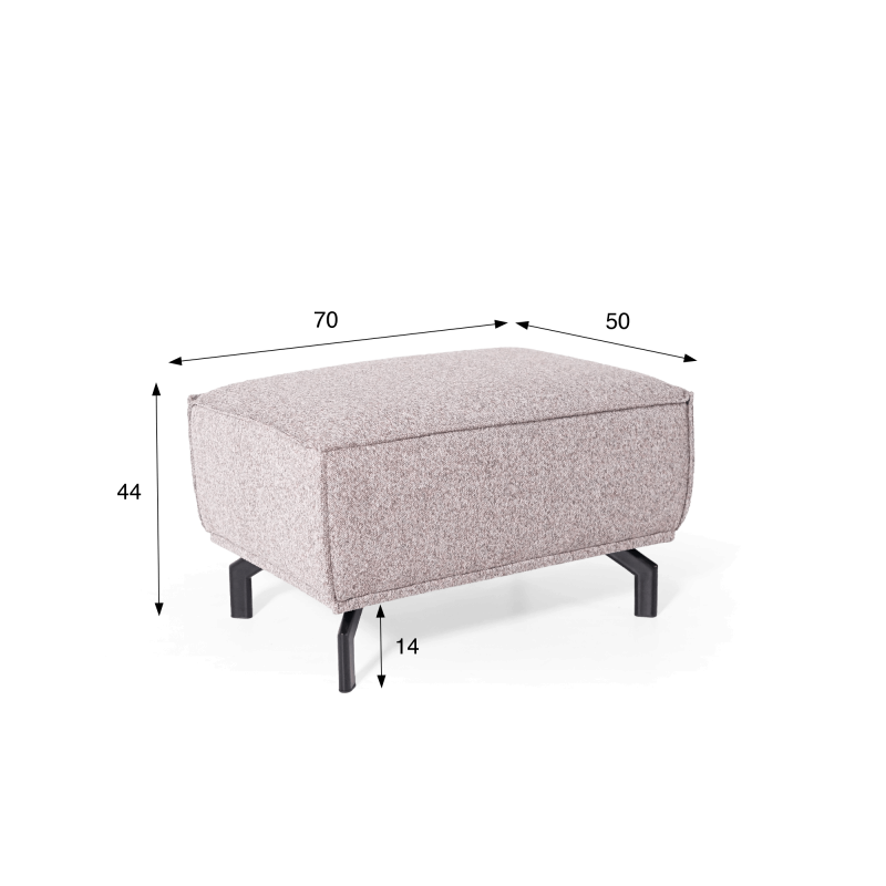 Stoffhocker - Zoya