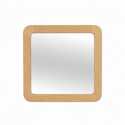 Quadratischer Badezimmerspiegel 70 x 70 cm mit abgerundeten Ecken
