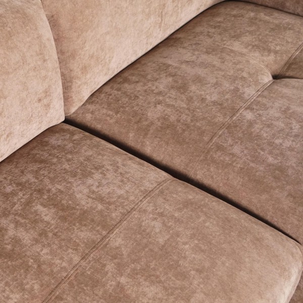 5-Sitzer-Ecksofa aus Stoff mit Recamiere rechts - Olya