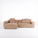 5-Sitzer-Ecksofa aus Stoff mit Recamiere links - Olya