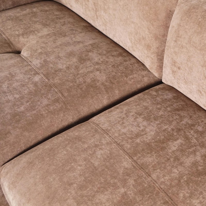5-Sitzer-Ecksofa aus Stoff mit Recamiere links - Olya