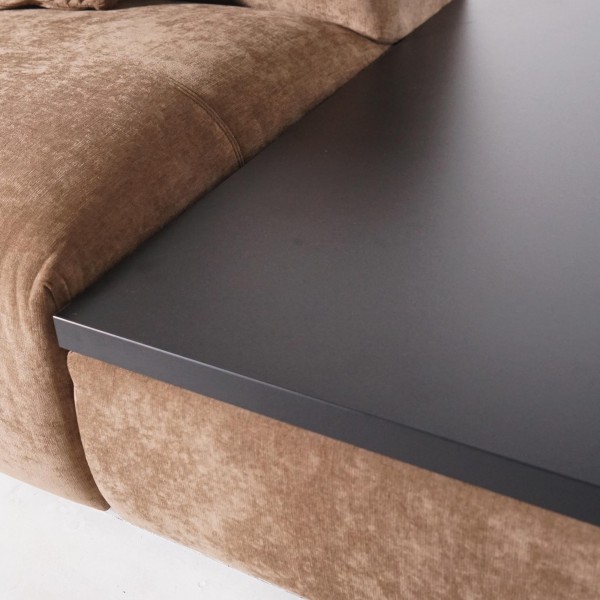 5-Sitzer-Ecksofa mit Recamiere rechts und integriertem Couchtisch - Olya
