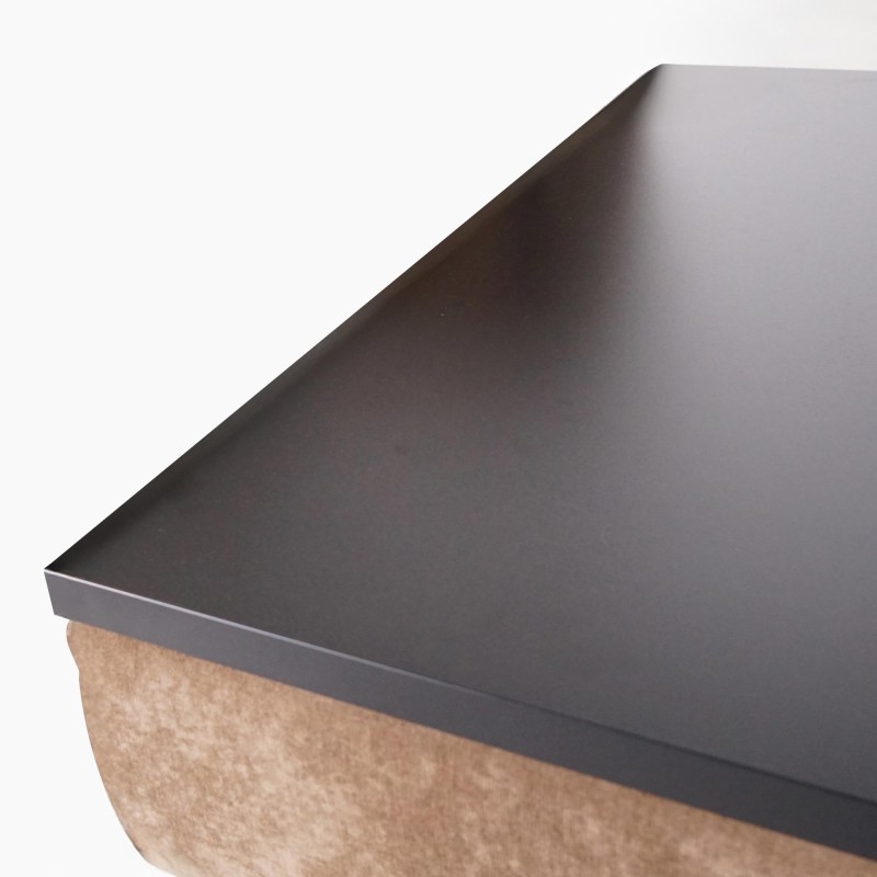 5-Sitzer-Ecksofa mit Recamiere links und integriertem Couchtisch - Olya