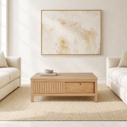 Couchtisch aus Massivholz - Rohini