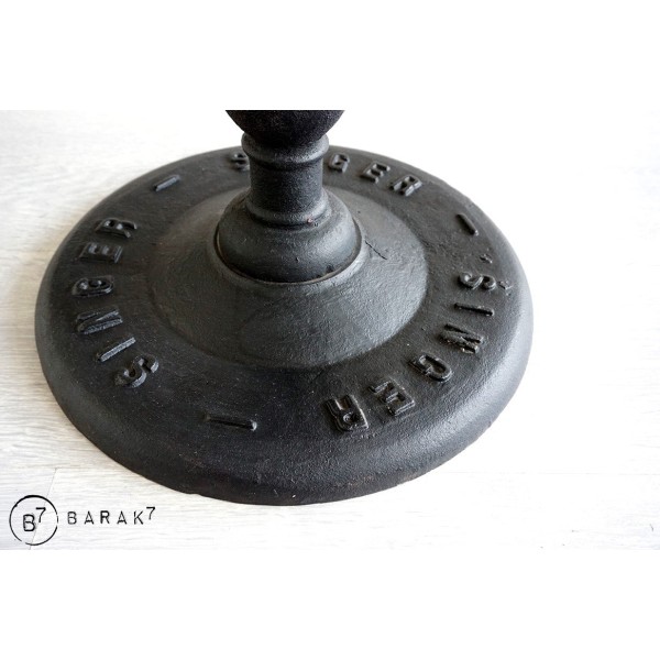 Industrieller runder Bistrotisch 60 cm