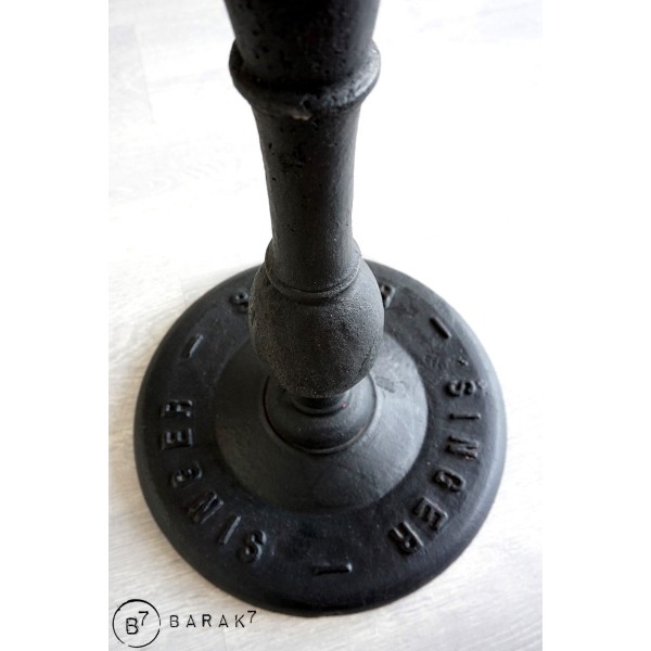 Industrieller runder Bistrotisch 60 cm