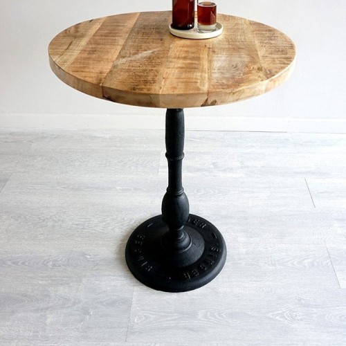 Industrieller runder Bistrotisch 60 cm