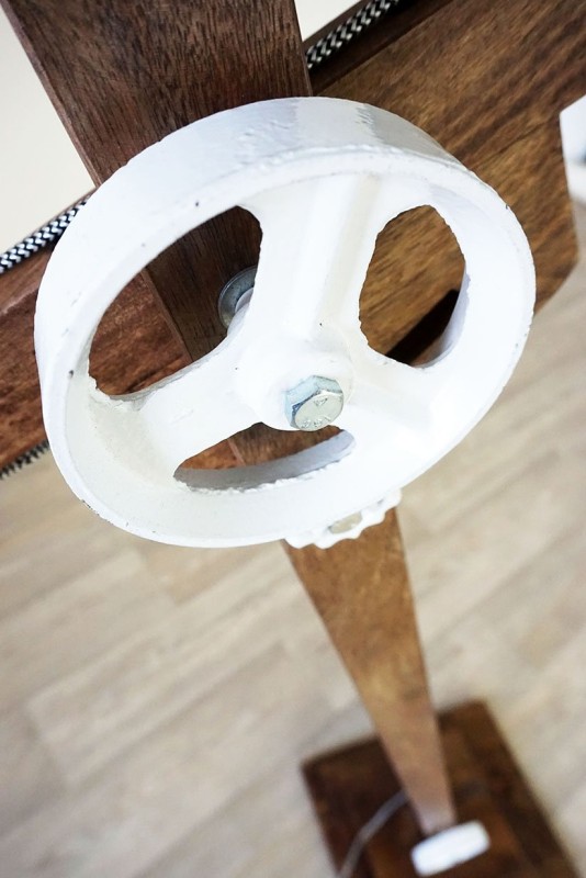 Industrielle Stehlampe Acrobat WHITE