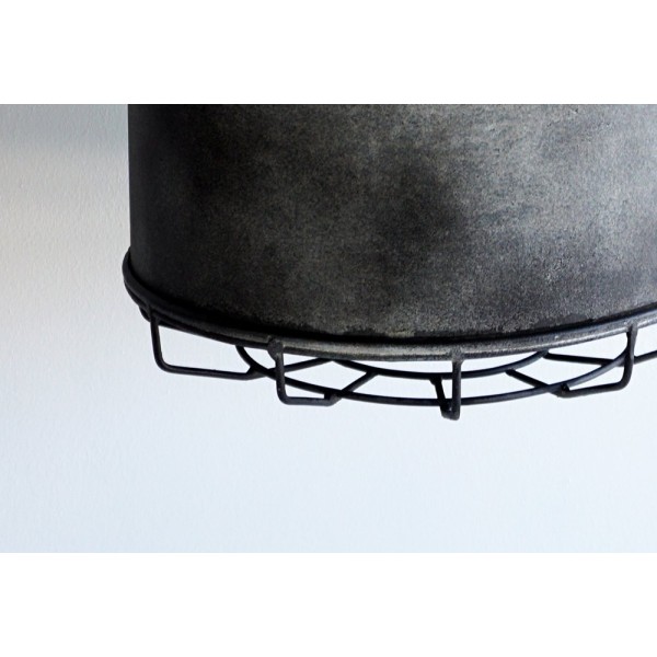 Industrielle Pendelleuchte aus Metall 28 cm - Berlin