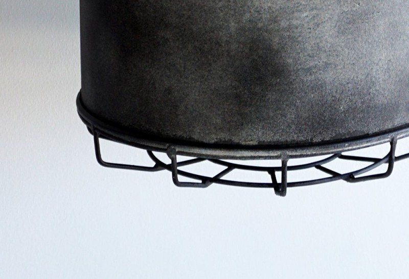 Industrielle Pendelleuchte aus Metall 28 cm - Berlin
