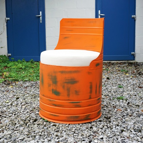 Industriesessel Kanister orange