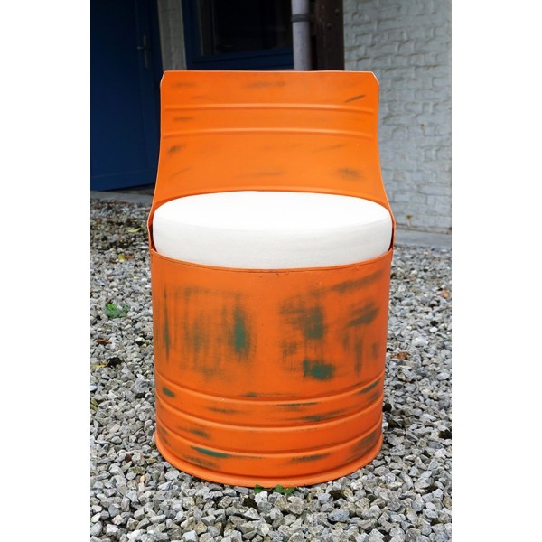 Industriesessel Kanister orange