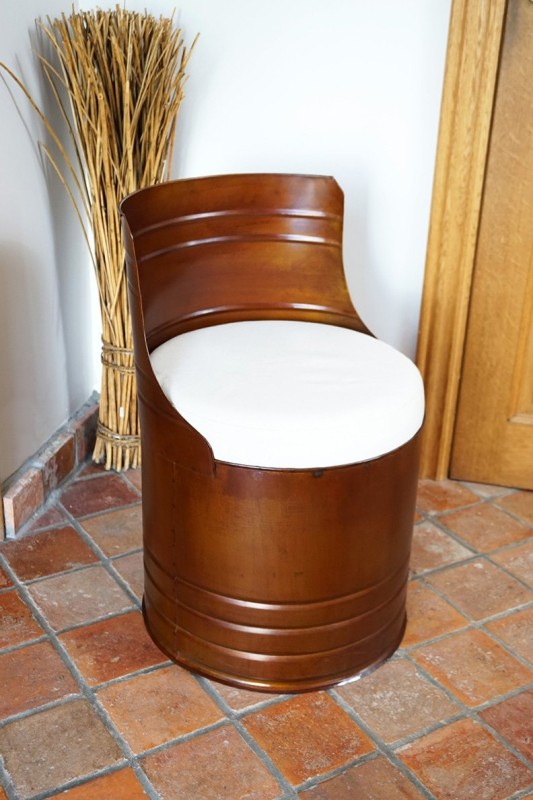 Industriesessel Bidon Bronze