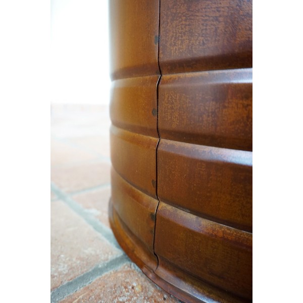 Industriesessel Bidon Bronze