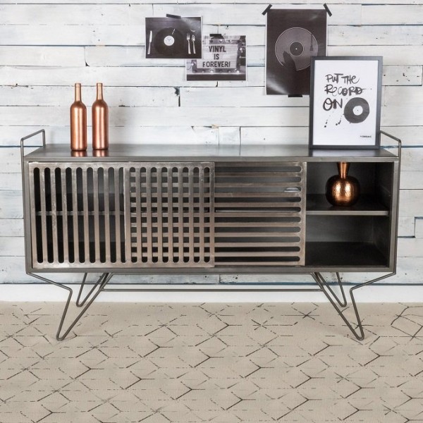 Metall TV-Möbel Sixties Design