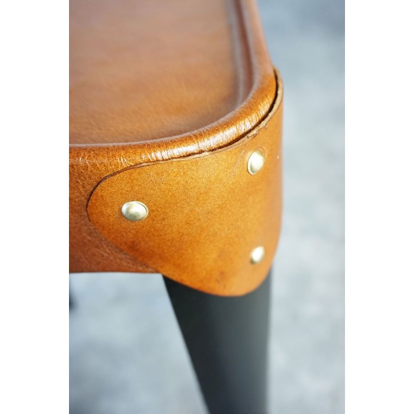Barhocker aus Leder - New Orleans