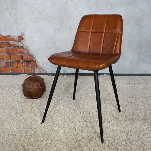 Vintage Stuhl aus Leder - Portobello