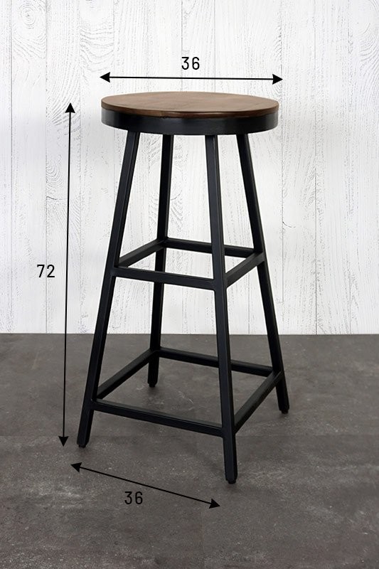 Industrieller Barhocker