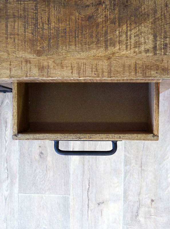 TV-Möbel aus Holz & Metall 115 cm - Brooklyn
