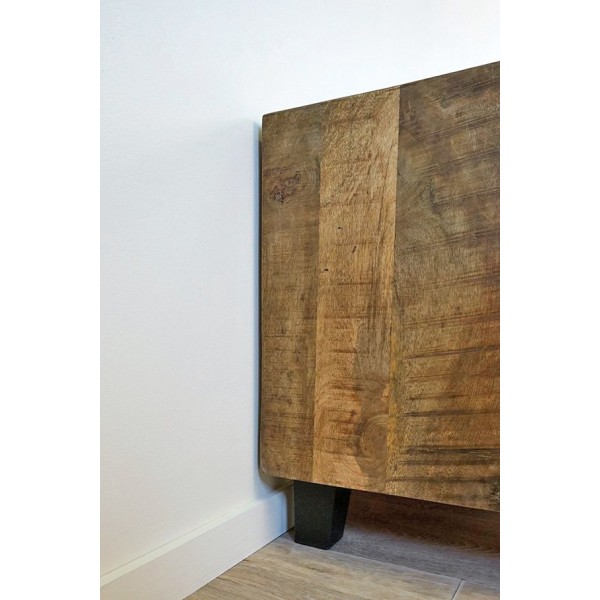 TV-Möbel aus Holz & Metall BROOKLYN 115 cm