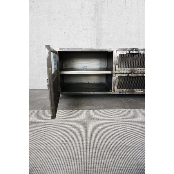 Industrielles TV-Möbel Holz