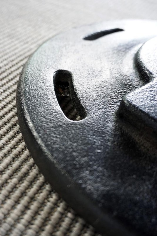 Kleiner, aufstockbarer Industrietisch