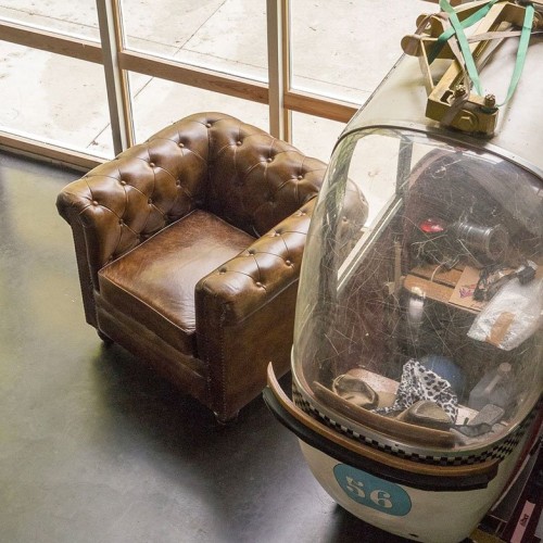 Sessel Chesterfield Leder 1-Sitzer