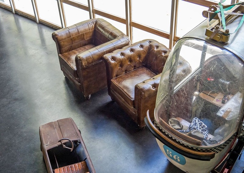 Sessel Chesterfield Leder 1-Sitzer