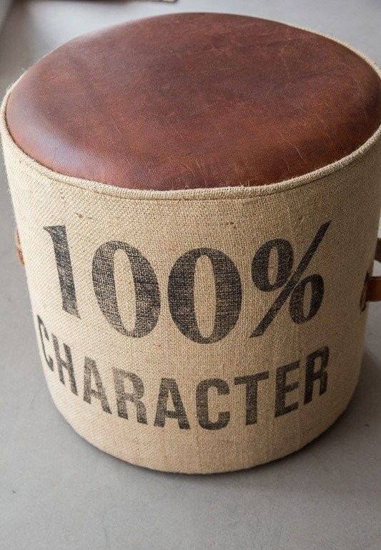Industrieller Sitzsack "100% character"