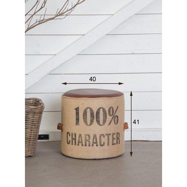 Industrieller Sitzsack "100% character"
