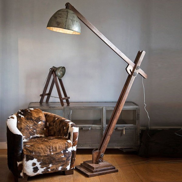 Industrielle Stehlampe Acrobat