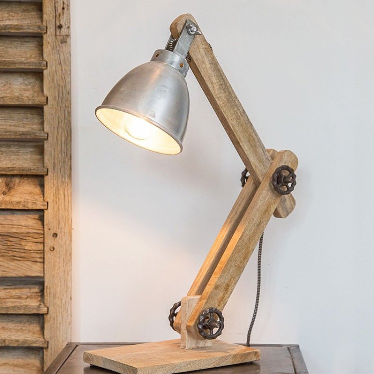 Skandinavische Industrie-Tischlampe Genius