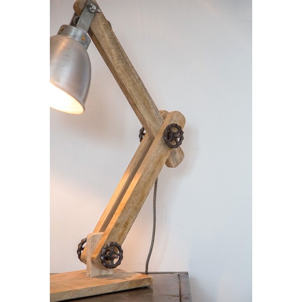 Skandinavische Industrie-Tischlampe Genius