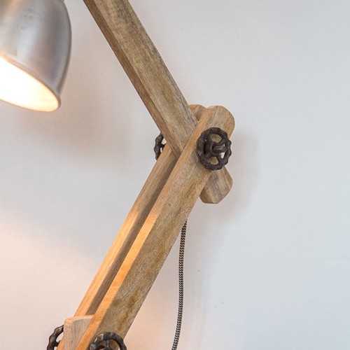 Skandinavische Industrie-Tischlampe Genius