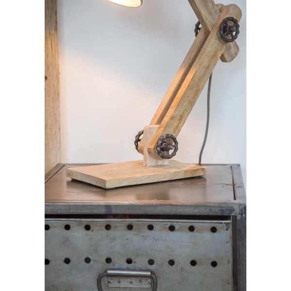 Skandinavische Industrie-Tischlampe Genius