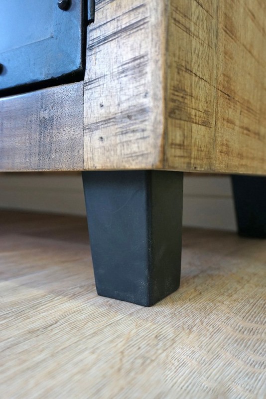 TV-Möbel aus Holz & Metall 150 cm - Brooklyn