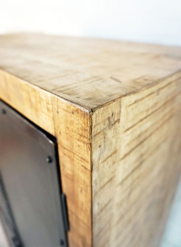 Industrielle Schränke aus Holz und Metall - Brooklyn