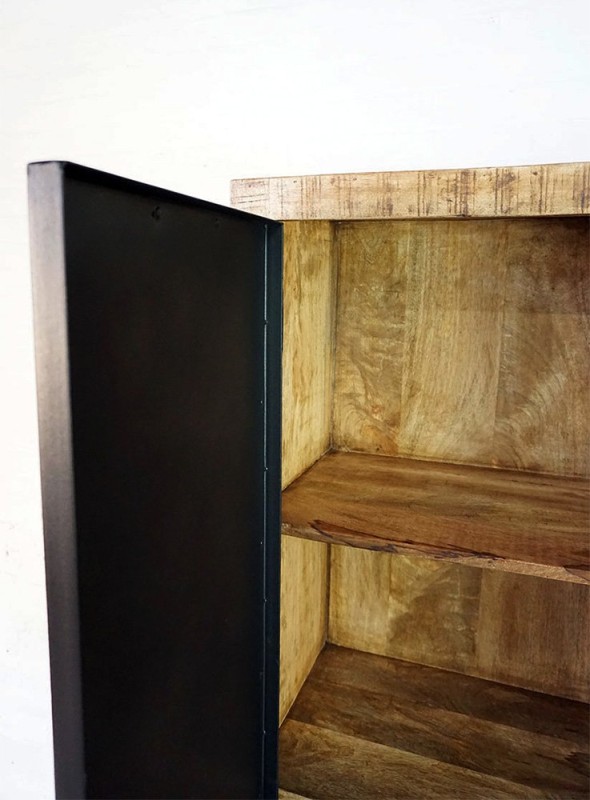 Industrielle Schränke aus Holz und Metall - Brooklyn