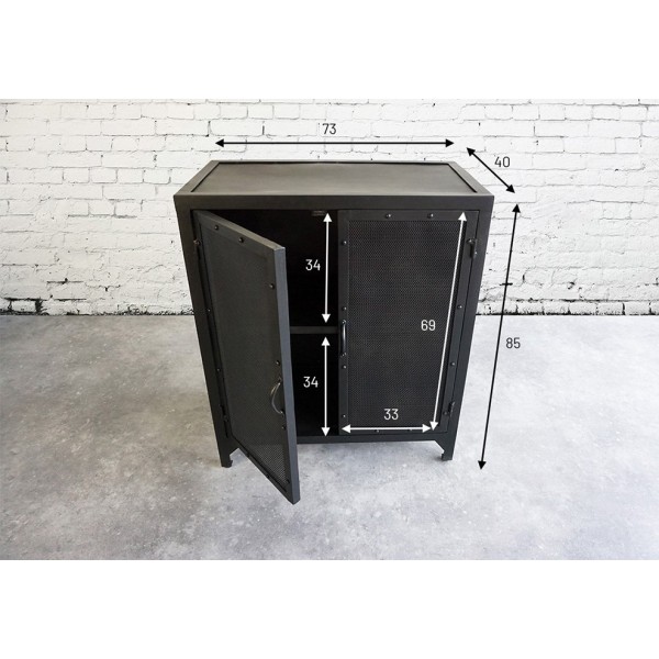 Industrielles Metall-Sideboard CHICAGO