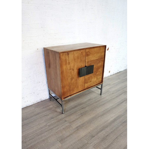 Kleines Buffet Holz Metall Industrie CHIC