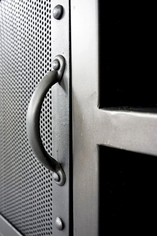 TV-Möbel Metall 1 Tür - Chicago