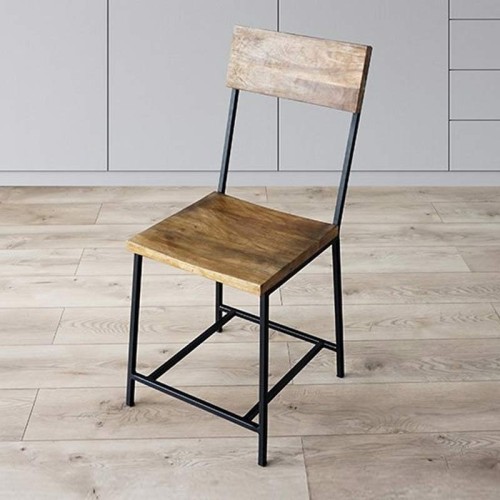 Holz- und Metallstuhl Robin