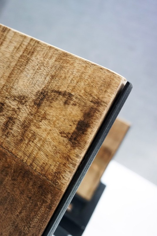 Regal aus Holz und Metall 70 x 60 - Selfsh