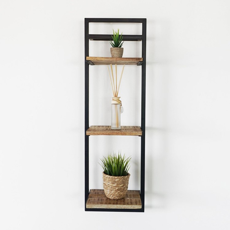 Regal aus Holz und Metall 30 X 95 - Selfsh