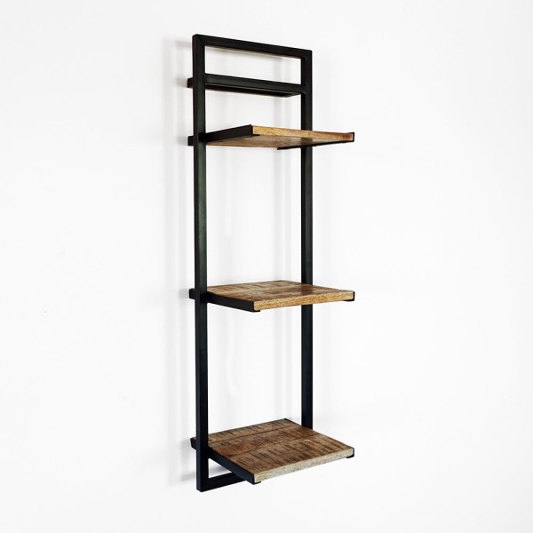 Regal aus Holz und Metall 30 X 95 - Selfsh