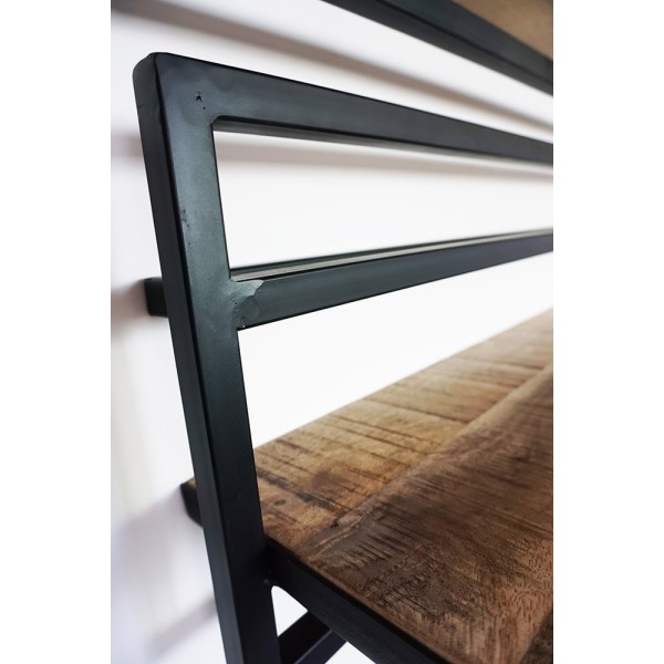 Regal aus Holz und Metall 30 X 60 - Selfsh