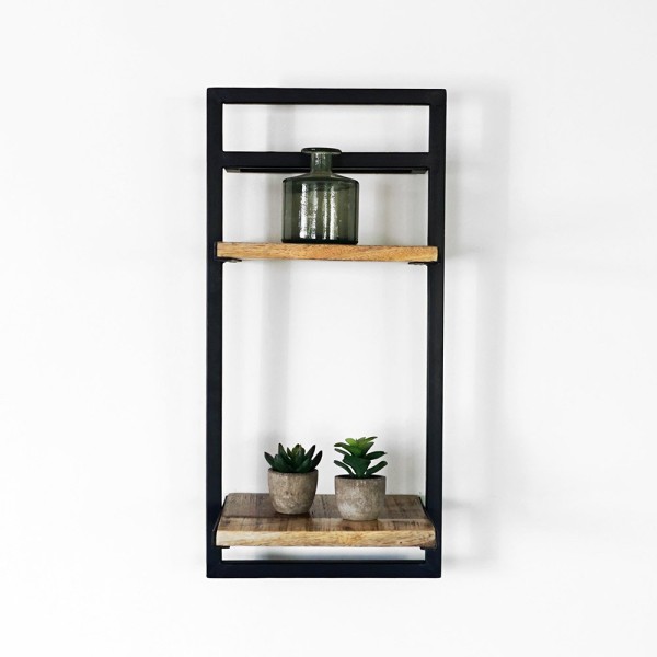Regal aus Holz und Metall 30 X 60 - Selfsh